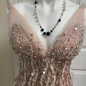 Mac Duggal Pink Prom Dress size 12